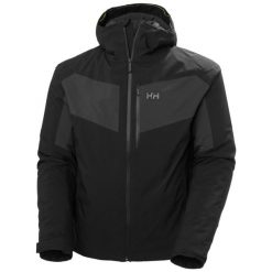 Kurtka narciarska z kapturem Helly Hansen Carv Lifaloft 2.0. Czarne kurtki narciarskie i snowboardowe Helly Hansen, m, bez wzorów, narciarskie. W wyprzedaży za 1,295.50 zł.