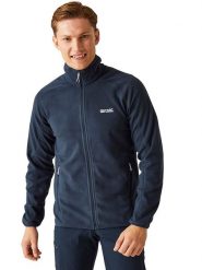 Regatta Kurtka polarowa "Hadfield" w kolorze granatowym rozmiar: L. Niebieskie kurtki Regatta, l, bez wzorów, z materiału, bez kaptura. Za 97.05 zł.