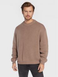 Redefined Rebel Sweter Bastian 212056 Brązowy Regular Fit. Brązowe swetry rozpinane Redefined Rebel, l, bez wzorów, z bawełny, bez kołnierzyka, bez ramiączek. Za 179.99 zł.