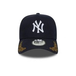 Czapka baseballowa New York Yankees Tonal Icone Eframe. Niebieskie czapki z daszkiem New Era, z aplikacjami, z materiału. Za 197.00 zł.