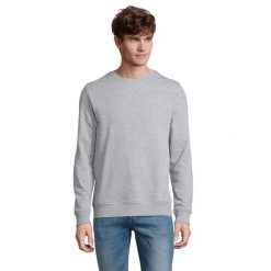 Bluza Unisex Dla Dorosłych Comet Melange. Szare bluzy SOL'S, m, bez wzorów, bez kaptura. Za 136.99 zł.