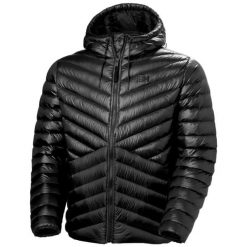 Kurtka puchowa Helly Hansen Stowe. Czarne kurtki Helly Hansen, m, bez wzorów, z puchu, bez kaptura. Za 1,284.50 zł.