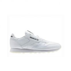 Buty do chodzenia męskie Reebok CL Leather ID. Białe buty sportowe casual Reebok, bez wzorów, z materiału, bez zapięcia. Za 429.99 zł.