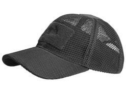 Czapka z daszkiem baseballowa Mesh. Zielone czapki z daszkiem Helikon-Tex, z aplikacjami, z materiału. Za 81.99 zł.