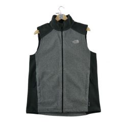 Second life - Męska szara kurtka polarowa TNF - Jak nowy. Szare kurtki The North Face, m, bez wzorów, z polaru, bez kaptura. Za 149.06 zł.