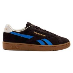 Sneakersy Reebok Club C Grounds zamszowe brązowe. Czarne buty sportowe casual Reebok, bez wzorów, ze skóry, bez zapięcia, reebok club. W wyprzedaży za 439.05 zł.