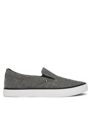 Tommy Hilfiger Tenisówki Harlem Core Ii Slip On Chambray FM0FM05819 Szary. Szare trampki Tommy Hilfiger, m, bez wzorów, bez zapięcia. Za 329.99 zł.
