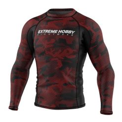 Koszulka sportowa męska Rashguard do MMA EXTREME HOBBY HAVOC. Zielone bielizna termoaktywna EXTREME HOBBY, m, bez wzorów, z bawełny, bez ramiączek, na fitness i siłownię. Za 209.00 zł.