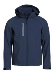 Clique Kurtka Milford softshell 3-warstwowa z membraną TPU, dark navy. Niebieskie kurtki CLIQUE, m, bez wzorów, z polaru. Za 366.81 zł.