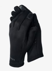 Rękawiczki polarowe Trekmates Ogwen Stretch Grip Glove. Czarne rękawiczki TREKMATES, bez wzorów, z polaru. Za 83.59 zł.