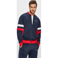 Tommy Sport - Bluza. Niebieskie bluzy bez kaptura Tommy Sport, l, bez wzorów, z dzianiny, bez kaptura. Za 419.90 zł.