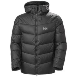 Kurtka puchowa Helly Hansen Verglas Icefall Down. Czarne kurtki Helly Hansen, xl, bez wzorów, z poliamidu, bez kaptura. Za 1,401.35 zł.