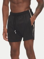 Boss Szorty kąpielowe Iconic 50491594 Czarny Regular Fit. Czarne kąpielówki Boss, m, bez wzorów, z syntetyku. Za 229.99 zł.