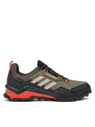 Adidas Trekkingi Terrex AX4 GORE-TEX IG6579 Zielony. Zielone buty trekkingowe Adidas, bez wzorów, z gore-texu, bez zapięcia. Za 509.99 zł.