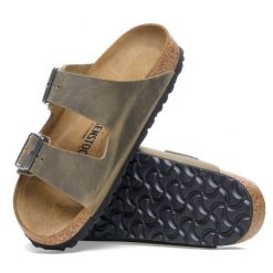 Klapki Birkenstock Arizona 1027022 brązowe. Brązowe klapki z materiału. Za 667.75 zł.