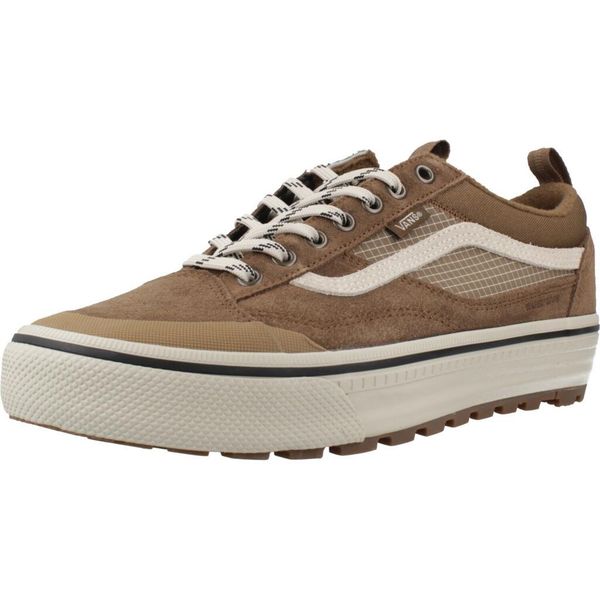 Buty VANS MTE OLD SKOOL WATERPROOF Brązowy. Brązowe buty trekkingowe Vans, bez wzorów, ze skóry, bez zapięcia, trekkingowe. Za 595.66 zł.
