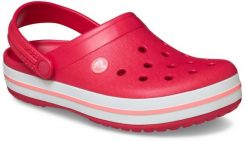 Chodaki Klapki Unisex Crocband 11016 Clog. Białe klapki Crocs, z materiału. Za 231.99 zł.