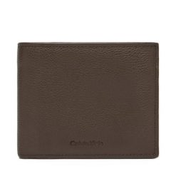 Portfel Calvin Klein. Brązowe portfele CALVIN KLEIN, bez wzorów. Za 199.99 zł.