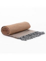 Ottoman Chusta hammam "Fenomen" w kolorze jasnobrązowym - 190 x 105 cm rozmiar: onesize. Brązowe szaliki Ottoman, bez wzorów, z bawełny. Za 69.99 zł.