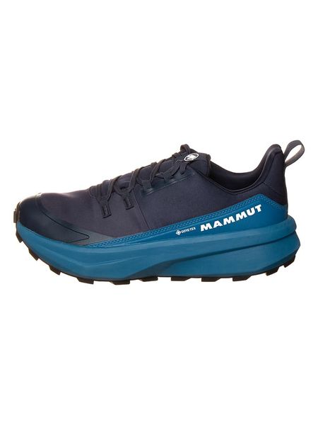 Mammut Buty trekkingowe "Aenergy Hike Low GTX" w kolorze granatowym rozmiar: 42 2/3. Niebieskie buty trekkingowe Mammut, bez wzorów, bez zapięcia. Za 279.95 zł.
