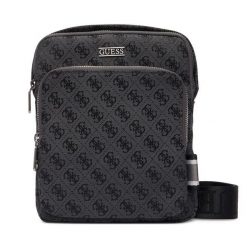 Saszetka Guess. Czarne torby na ramię Guess, z aplikacjami, małe, bez dodatków. Za 329.99 zł.