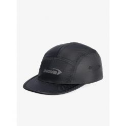 Czapka do biegania Inov-8 Airlite Cap. Czarne czapki z daszkiem Inov-8, bez wzorów. Za 102.99 zł.