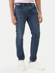 Calvin Klein Jeans Jeansy LV04RB758G Niebieski Slim Fit. Niebieskie jeansy Calvin Klein Jeans, m. Za 529.99 zł.