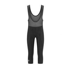 Spodenki rowerowe 3/4 męskie Rogelli BASIC DE LUXE. Czarne spodenki rowerowe Rogelli, m, bez wzorów, rowerowe. Za 229.00 zł.