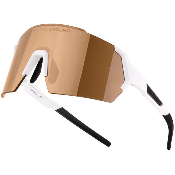 Okulary rowerowe dla dorosłych przeciwsłoneczne Force Electra. Białe okulary przeciwsłoneczne FORCE. Za 249.00 zł.