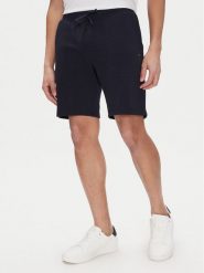 Tommy Hilfiger Szorty sportowe Essential MW0MW37240 Granatowy Regular Fit. Niebieskie krótkie spodenki sportowe Tommy Hilfiger, m, bez wzorów, z bawełny. Za 299.99 zł.