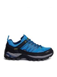 CMP Trekkingi Rigel Low Trekking Shoes Wp 3Q54457 Niebieski. Niebieskie buty trekkingowe CMP, bez wzorów, z materiału, bez zapięcia. Za 309.99 zł.