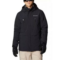 Kurtka narciarska męska Columbia Aerial Ascender. Brązowe kurtki narciarskie i snowboardowe Columbia, m, bez wzorów, z puchu, narciarskie. Za 1,299.00 zł.