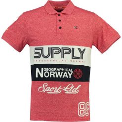 Koszulka polo "Karchie" w kolorze czerwonym. Koszulki polo marki Geographical Norway. W wyprzedaży za 117.95 zł.