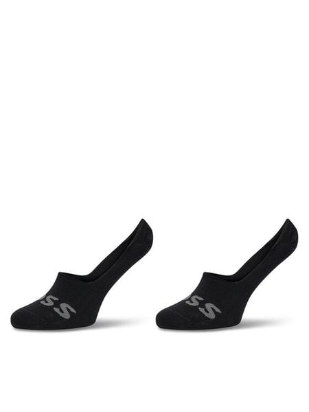BOSS Stopki 50516402 Czarny. Czarne skarpety Boss, bez wzorów, z bawełny. Za 69.99 zł.
