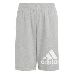 Essentials Big Logo Cotton Shorts. Białe szorty Adidas, bez wzorów, klasyczne. W wyprzedaży za 98.15 zł.