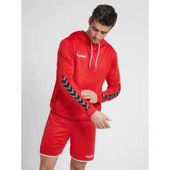 Bluza do piłki ręcznej męska Hummel hml AUTHENTIC Poly. Czerwone bluzy Hummel, m, bez wzorów, bez kaptura. W wyprzedaży za 165.50 zł.