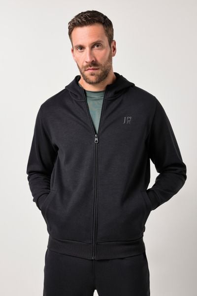 Męska Kurtka treningowa fitness kaptur do rozm. 7 XL. Czarne kurtki JAY-PI, l, bez wzorów, z bawełny, z kapturem. Za 349.99 zł.