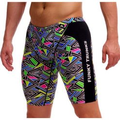 Spodenki do pływania Jammery Funky Trunks Bits of Peace. Odzież kąpielowa Funky Trunks, m, bez wzorów, sportowe. Za 219.00 zł.