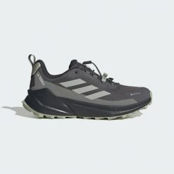 Buty Terrex Trailmaker 2 GORE-TEX Speed Lace Hiking. Szare buty turystyczne Adidas, bez wzorów, z gore-texu, bez zapięcia, do biegania, adidas terrex, gore-tex. Za 569.00 zł.