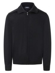 Maerz Muenchen Wełniany kardigan w kolorze czarnym rozmiar: 56. Czarne swetry rozpinane Maerz Muenchen, bez wzorów, z wełny, bez kołnierzyka, bez ramiączek. Za 295.99 zł.