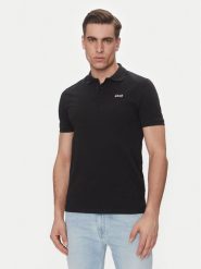 SCHOTT N.Y.C. Polo PSCASUAL Czarny Regular Fit. Czarne koszulki polo SCHOTT N.Y.C., l, bez wzorów, z bawełny, bez kołnierzyka, bez ramiączek. Za 149.99 zł.