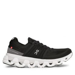 Buty do biegania On. Czarne buty do biegania On, bez wzorów, bez zapięcia, do biegania. Za 659.99 zł.