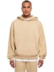 Urban Classics Bluza w kolorze beżowym rozmiar: S. Brązowe bluzy Urban Classics, s, bez wzorów, z bawełny, z kapturem. Za 73.93 zł.