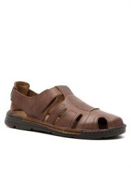 Lasocki Sandały PILTON-01B MI08 Brązowy. Brązowe sandały Lasocki, ze skóry, bez zapięcia. Za 149.99 zł.