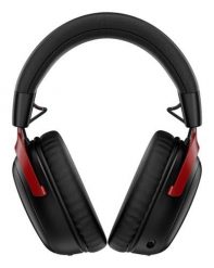 HyperX Cloud III Wireless – bezprzewodowy zestaw słuchawkowy do gier (czarno-czerwony). Czarne słuchawki bezprzewodowe Hewlett-Packard. Za 533.99 zł.