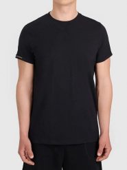 4F Koszulka w kolorze czarnym rozmiar: M. Czarne bezrękawniki 4F, m, bez wzorów, z bawełny, bez kołnierzyka, bez ramiączek. Za 41.79 zł.