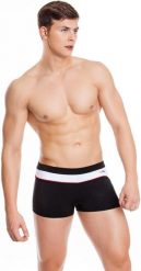 Bokserki pływackie męskie Aqua Speed Grant. Czarne bokserki Aqua-Speed, m, bez wzorów, z dzianiny. Za 65.99 zł.