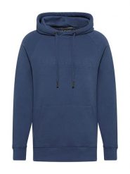 ELBSAND Bluza "Kian" w kolorze granatowym rozmiar: M. Niebieskie bluzy ELBSAND, m, bez wzorów, z bawełny, z kapturem. Za 189.29 zł.