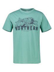 Lerros Koszulka w kolorze turkusowym rozmiar: XL. Niebieskie bezrękawniki Lerros, xl, bez wzorów, z bawełny, bez kołnierzyka, bez ramiączek. Za 60.95 zł.