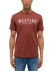 Męski T-Shirt Mustang Style Austin Cinnamon 1015826 3238. T-shirty Mustang, m, bez wzorów, bez kołnierzyka, bez ramiączek. Za 69.99 zł.